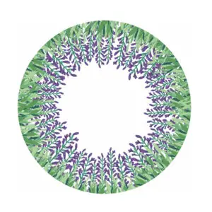 FORRO PLATOS BASE LAVANDA
